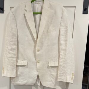 Ralph Lauren Cream Linen Blazer